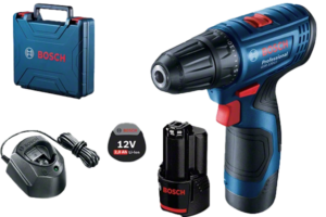 BOSCH Perseuse/Visseuse GSR120 -Li-Ion12V 30Nm 11mm Double Batterie 1.5AH